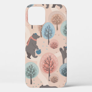Case-Mate iPhone Case Motif sans couture avec de mignons et amusants our