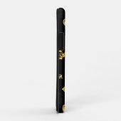Coques Case-Mate iPhone Motif sans couture avec des clés dorées (Dos/Droite)