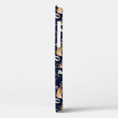 Coques Case-Mate iPhone Motif sans couture avec des fleurs dans le style f (Verso / Gauche)