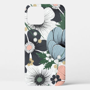 Case-Mate iPhone Case Motif sans couture avec des fleurs délicates dessi
