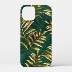 Case-Mate iPhone Case Motif sans couture avec des fougères dorées