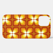 Coques Case-Mate iPhone Motif sans couture avec éléments floraux abstraits (Verso (horizontal))