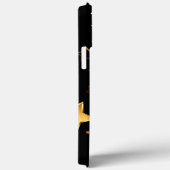 Coques Case-Mate iPhone Motif sans couture avec étoiles d'or (Verso / Droite)