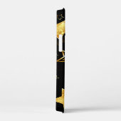 Coques Case-Mate iPhone Motif sans couture avec étoiles d'or (Verso / Droite)