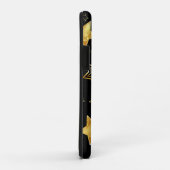 Coques Case-Mate iPhone Motif sans couture avec étoiles d'or (Dos/Droite)
