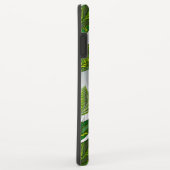 Coques Case-Mate iPhone Motif sans couture avec Feuilles de thé vert (Dos/Droite)