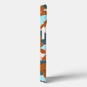 Coques Case-Mate iPhone Motif sans couture avec filles noires et blanches (Verso / Droite)