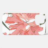Coques Case-Mate iPhone Motif sans couture avec fleur d'Oleander. Compe fl (Verso (horizontal))