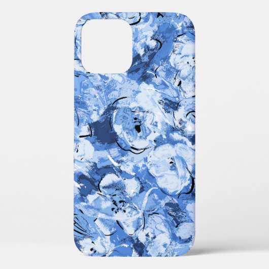 Coques Case-Mate iPhone Motif sans couture avec fleurs (Verso)