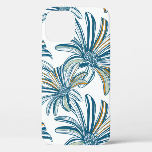 Case-Mate iPhone Case Motif sans couture avec fleurs de gerbera. retour