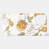 Coques Case-Mate iPhone Motif sans couture avec fleurs décoratives stylisé (Verso (horizontal))