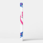Coques Case-Mate iPhone Motif sans couture avec joyeux dj palmiers pineapp (Verso / Droite)