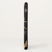 Coques Case-Mate iPhone Motif sans couture avec libellules d'or (Dos/Gauche)