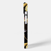 Coques Case-Mate iPhone Motif sans couture avec libellules d'or (Verso / Gauche)