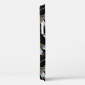 Coques Case-Mate iPhone Motif sans couture avec libellules d'or (Verso / Droite)