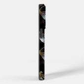 Coques Case-Mate iPhone Motif sans couture avec libellules d'or (Verso / Droite)