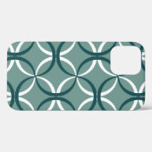 Coques Case-Mate iPhone Motif sans couture avec lignes ondulées (Verso (horizontal))