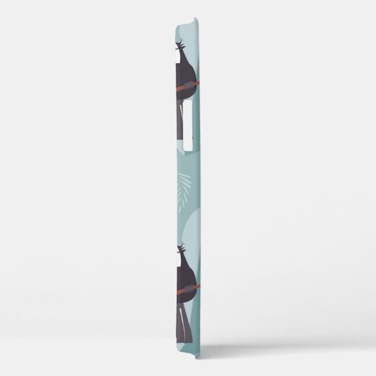 Coques Case-Mate iPhone Motif sans couture avec perroquet de jungle toucan (Verso / Droite)