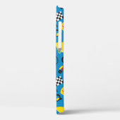 Coques Case-Mate iPhone Motif sans couture avec voitures de course.  (Verso / Gauche)