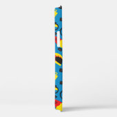 Coques Case-Mate iPhone Motif sans couture avec voitures de course.  (Verso / Droite)