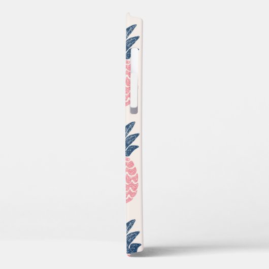 Coques Case-Mate iPhone Motif sans couture d'ananas amusant (Verso / Gauche)