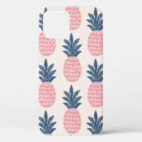 Motif sans couture d'ananas amusant