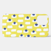 Coques Case-Mate iPhone Motif sans couture de brosse dessinée à la main. (Verso (horizontal))