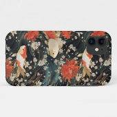 Coques Case-Mate iPhone Motif sans couture de carpes japonaises (Dos (Horizontal))