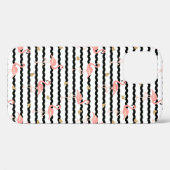 Coques Case-Mate iPhone Motif sans couture de flamant rose mignon (Verso (horizontal))