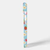 Coques Case-Mate iPhone Motif sans couture de fraise à l'aquarelle mignon (Verso / Gauche)