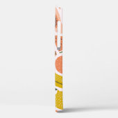 Coques Case-Mate iPhone Motif sans couture de fruits exotiques à la main. (Verso / Gauche)