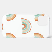 Coques Case-Mate iPhone Motif sans couture de l'arc-en-ciel abstrait dessi (Verso (horizontal))