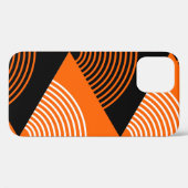 Coques Case-Mate iPhone Motif sans couture de style japonais avec triangle (Verso (horizontal))