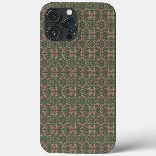 Coques Case-Mate iPhone Motif sans couture de verdure de feuille d'automne (Verso)