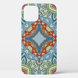 Case-Mate iPhone Case Motif sans couture dessinée à la main. Coloré a