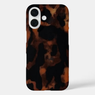 Coques iPhone 16 Motif sans couture en écaille de tortue, écaille d