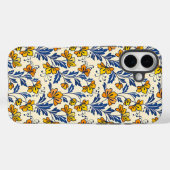 Coques Case-Mate iPhone Motif sans couture époustouflant de fleurs et de f (Verso (horizontal))