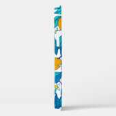 Coques Case-Mate iPhone Motif sans couture. Fleur de citron. Les fleurs so (Verso / Droite)