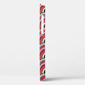 Coques Case-Mate iPhone Motif sans couture géométrique rétro (Verso / Gauche)
