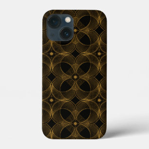 Case-Mate iPhone Case Motif sans couture Guilloché Or Luxe
