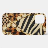 Coques Case-Mate iPhone Motif sans couture Leopard Poster de animal (Verso (horizontal))