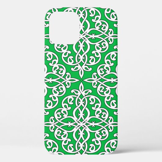 Coques Case-Mate iPhone Motif sans couture ornementale. (Verso)