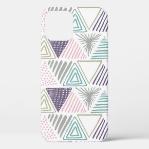 Case-Mate iPhone Case Motif sans couture triangle dessiné à la main.