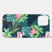 Coques Case-Mate iPhone Motif sans couture tropicale estivale avec bir fla (Verso (horizontal))