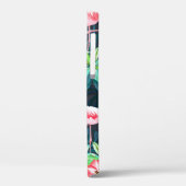 Coques Case-Mate iPhone Motif sans couture tropicale estivale avec bir fla (Verso / Gauche)