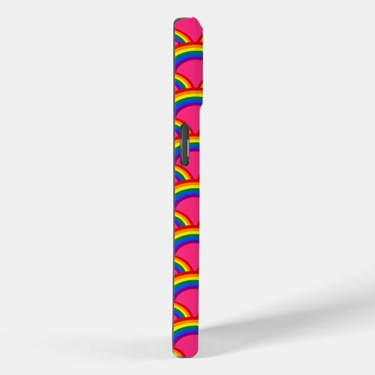 Coques Case-Mate iPhone Motif sans joint avec arc-en-ciel (Verso / Droite)
