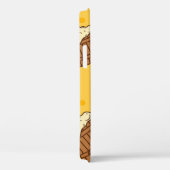 Coques Case-Mate iPhone Motif sans joint avec Mugsbeer en mousse de bois, (Verso / Droite)