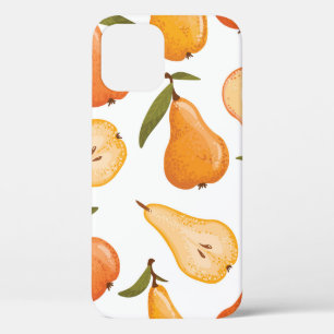 Case-Mate iPhone Case Motif sans joint de poires jaunes, tranche de poir