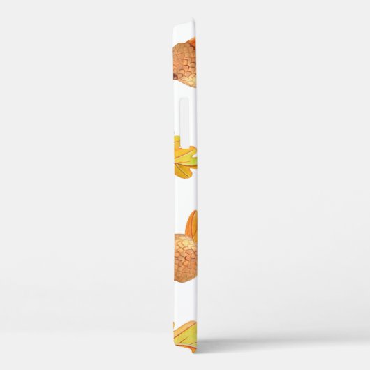 Coques Case-Mate iPhone motif sans soudure automne avec feuilles en chêne (Verso / Droite)