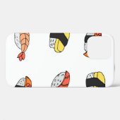 Coques Case-Mate iPhone motif sans soudure du Sushi (Verso (horizontal))